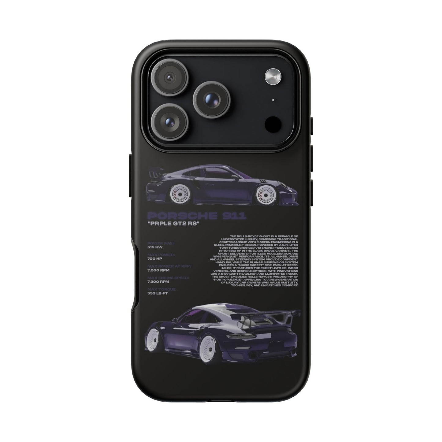 "PRPLE GT2 RS" Sturdy Case