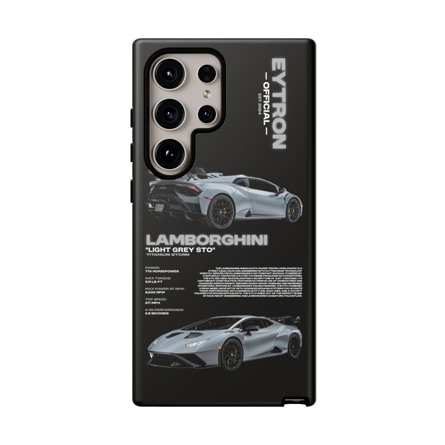 "Titanium Storm" Sturdy Case