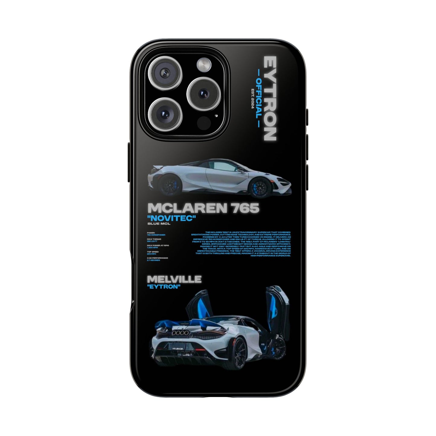 "Blue MCL" Sturdy Case