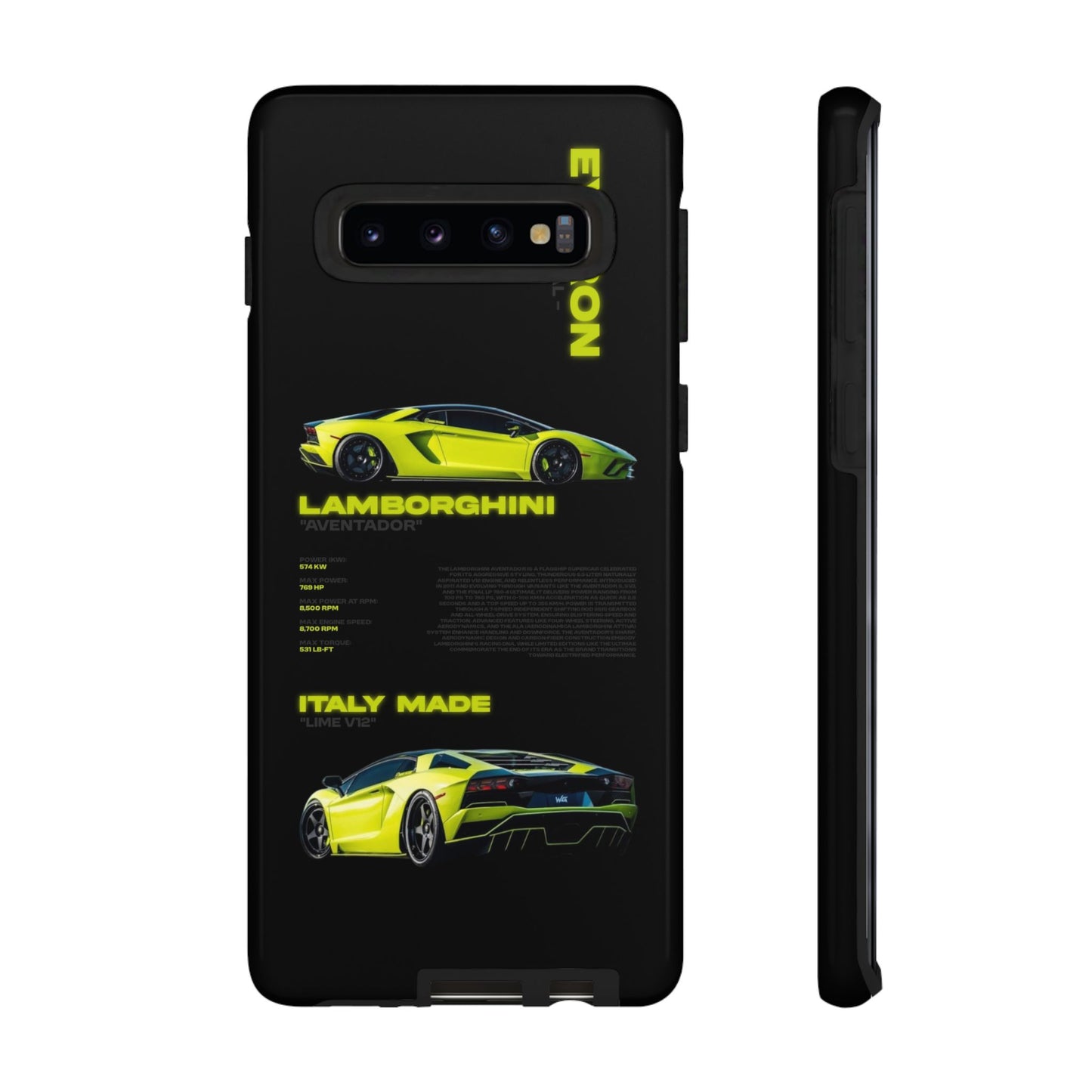 "Lime Bull" Sturdy Case