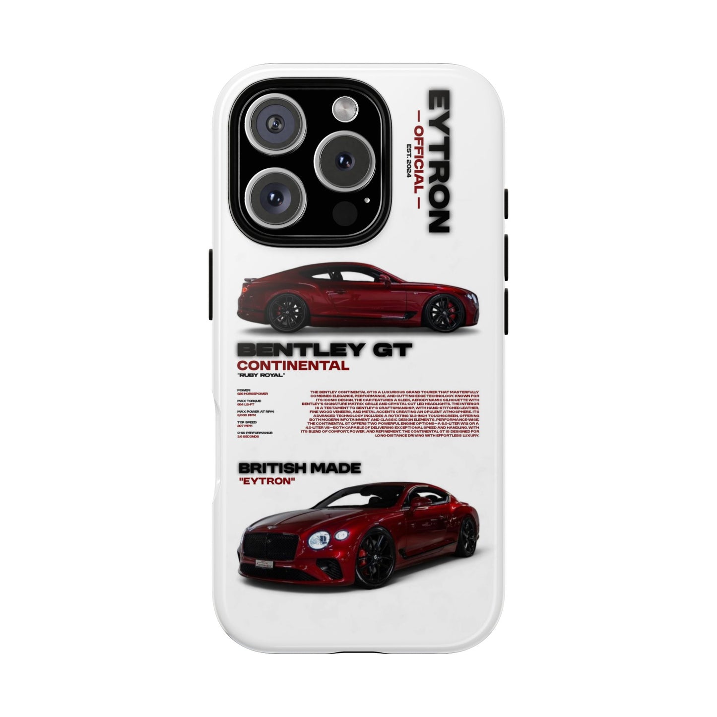 "Ruby Royal" Sturdy Case