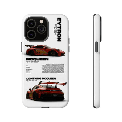 "McQueen" White Tough Case