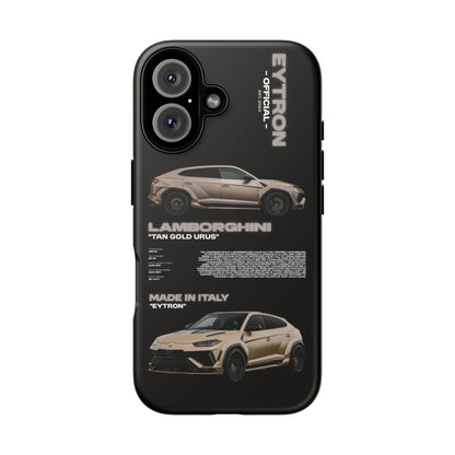 "Tan Gold Urus" Sturdy Case