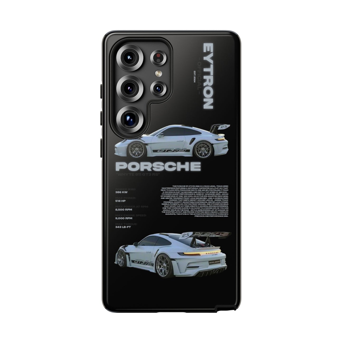 "Whyte 911 GT3 RS" Sturdy Case