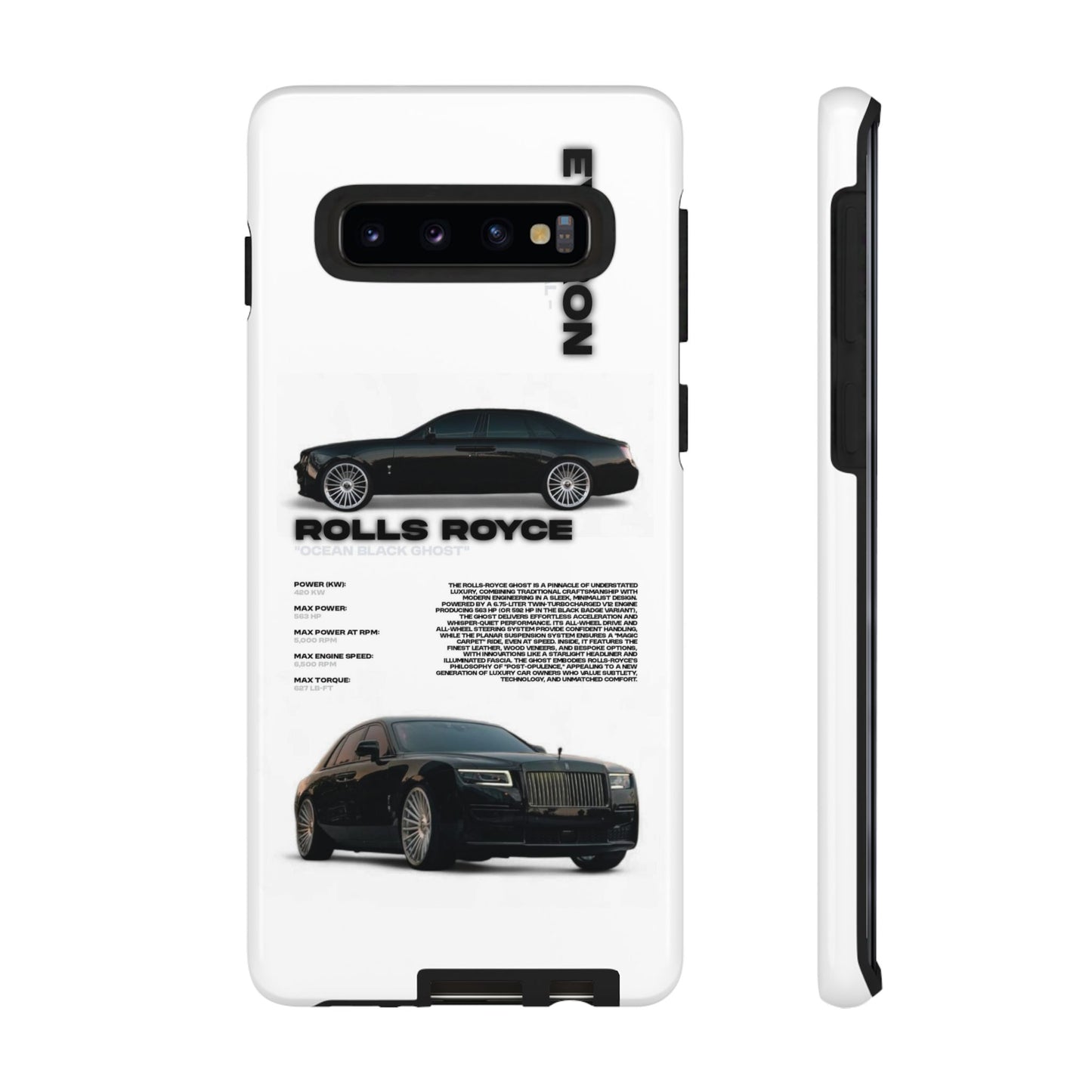 "Ocean Black Ghost" Sturdy Case