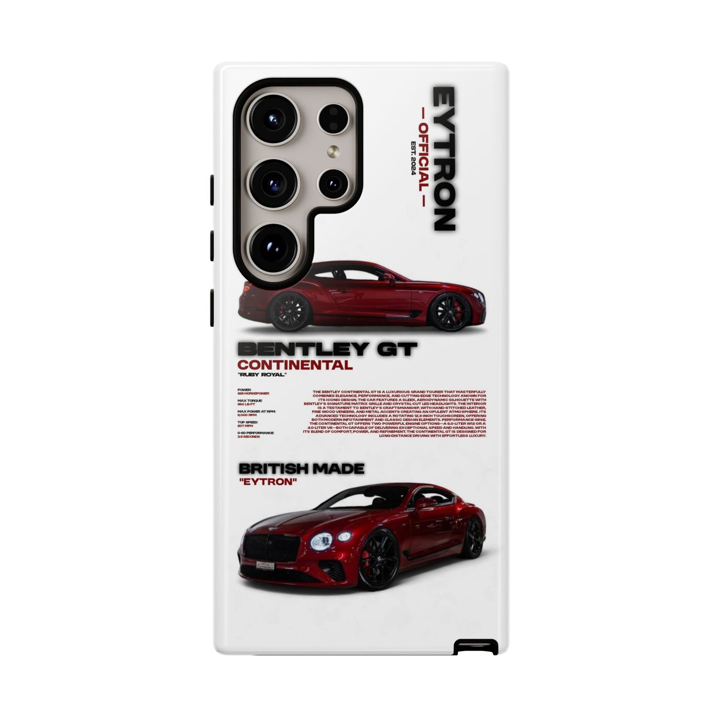 "Ruby Royal" Sturdy Case