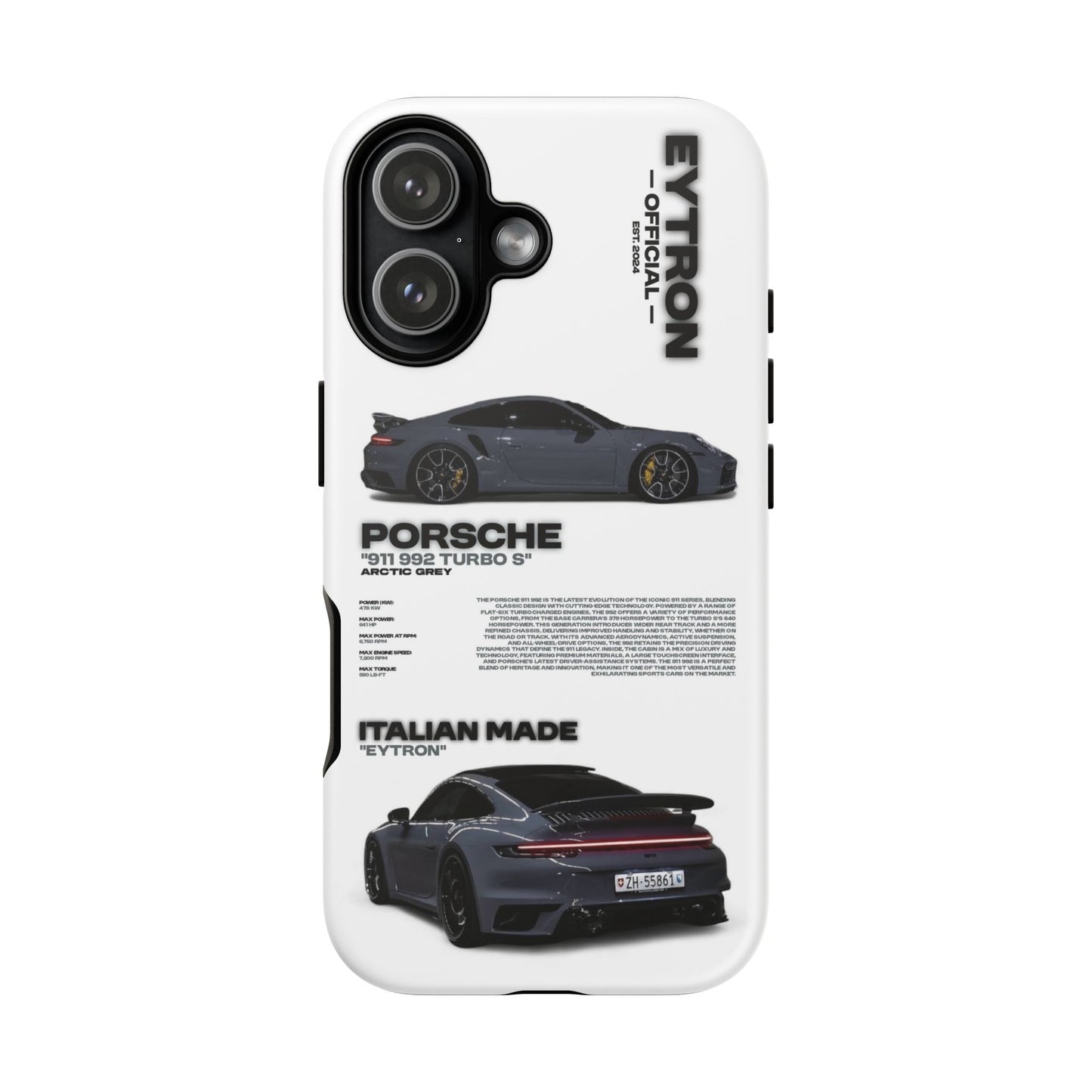 "Arctic Grey" Sturdy Case