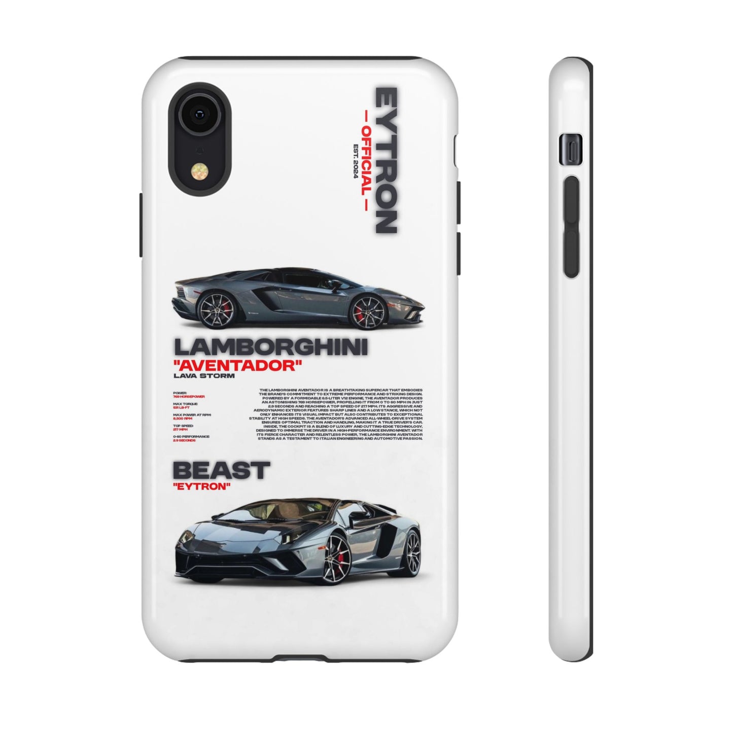 "Lava Storm" Sturdy Case