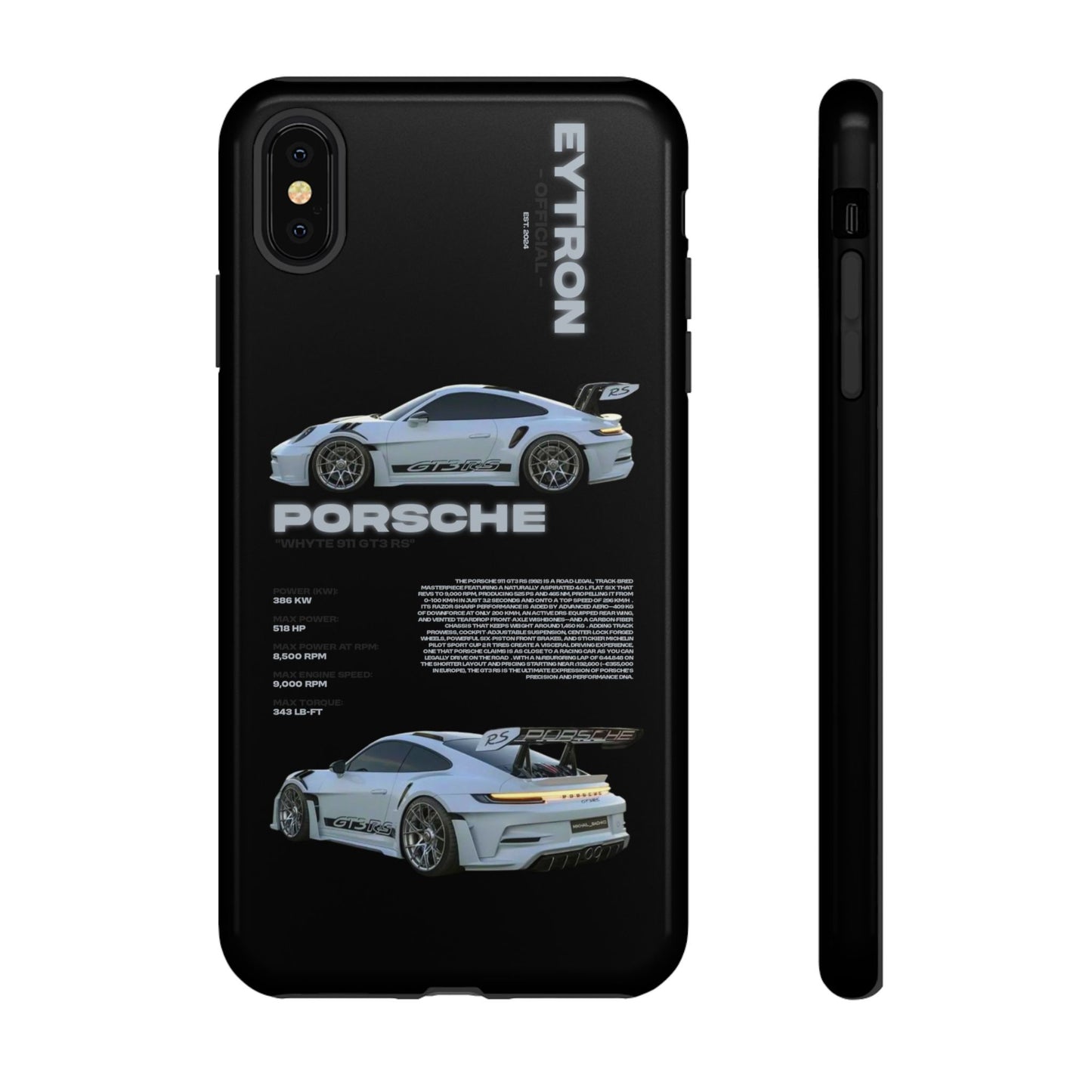 "Whyte 911 GT3 RS" Sturdy Case