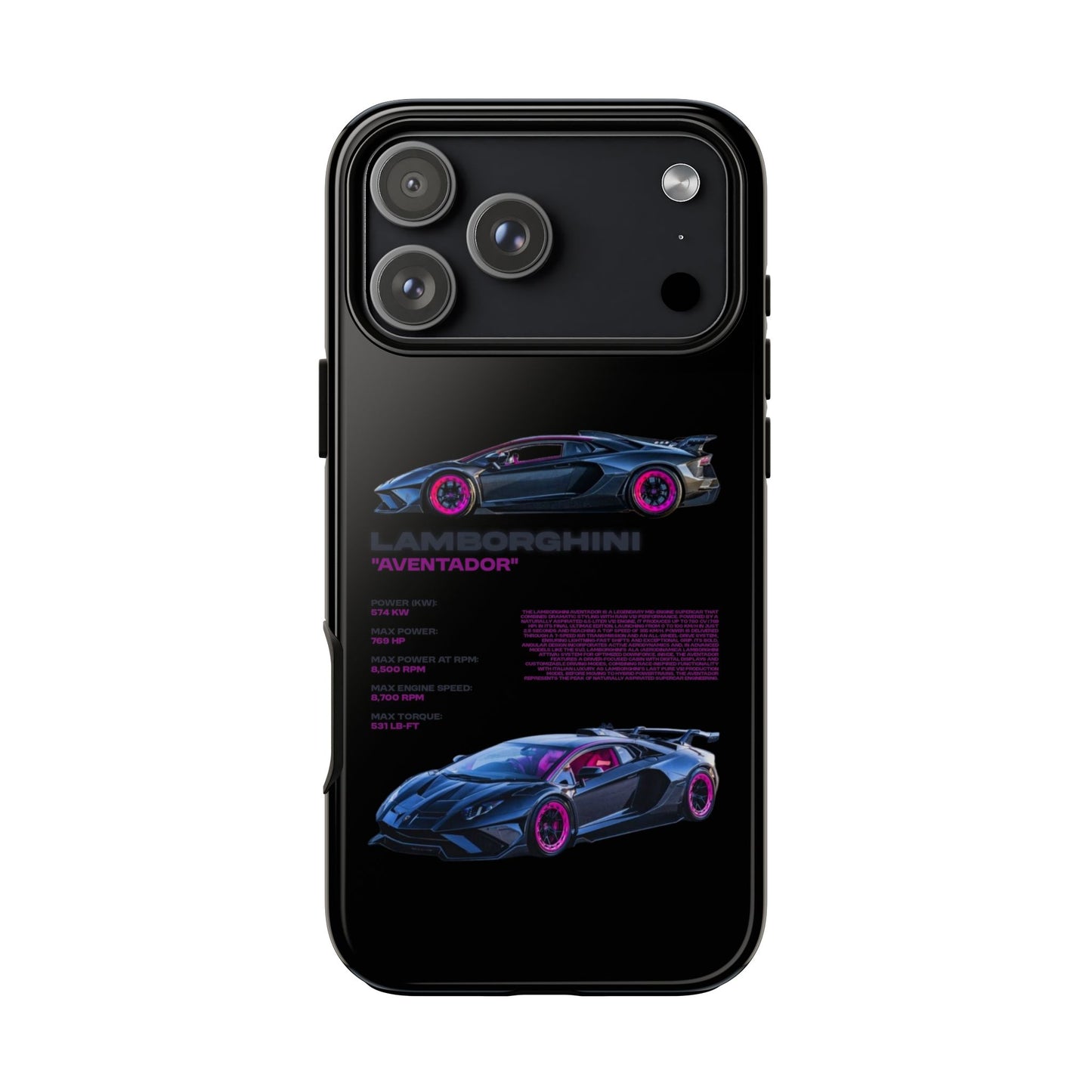 "Strad's Lambo" Sturdy Case