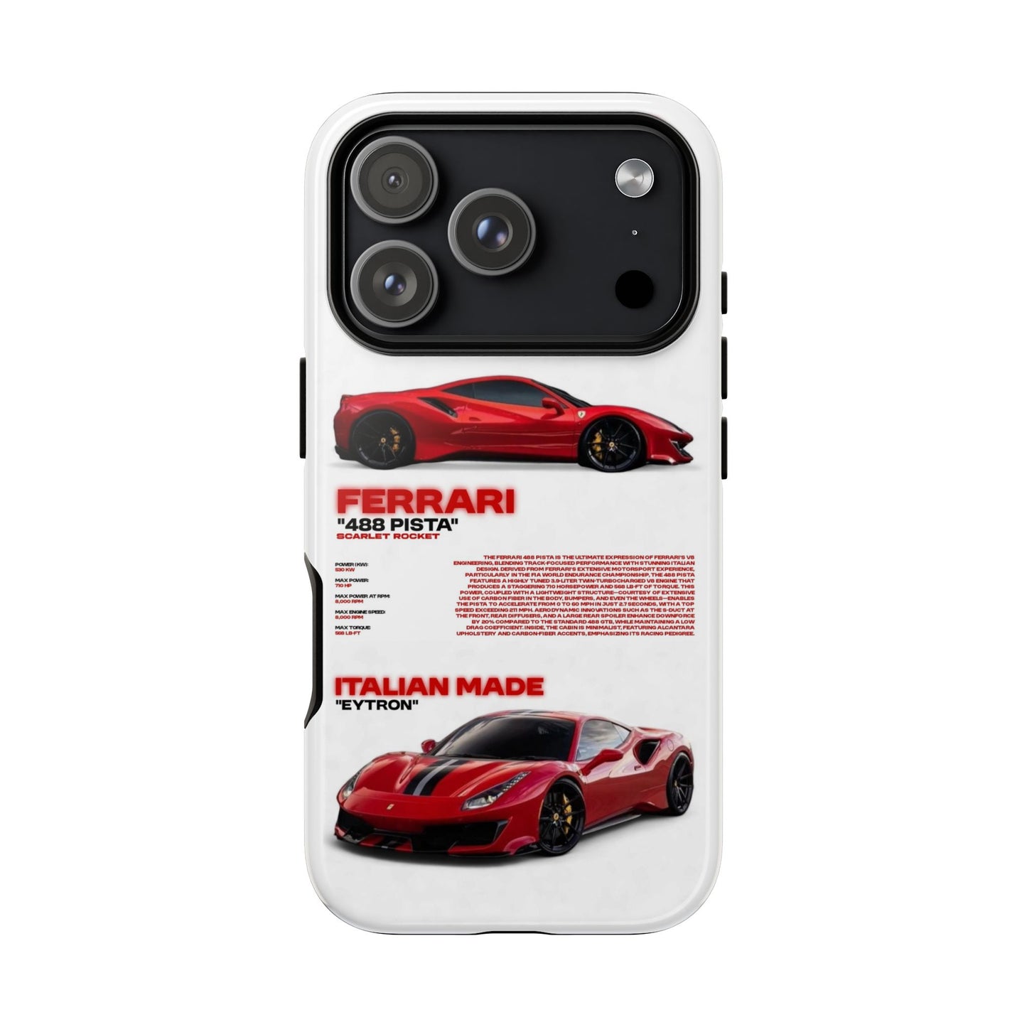 "Scarlet Rocket" Sturdy Case