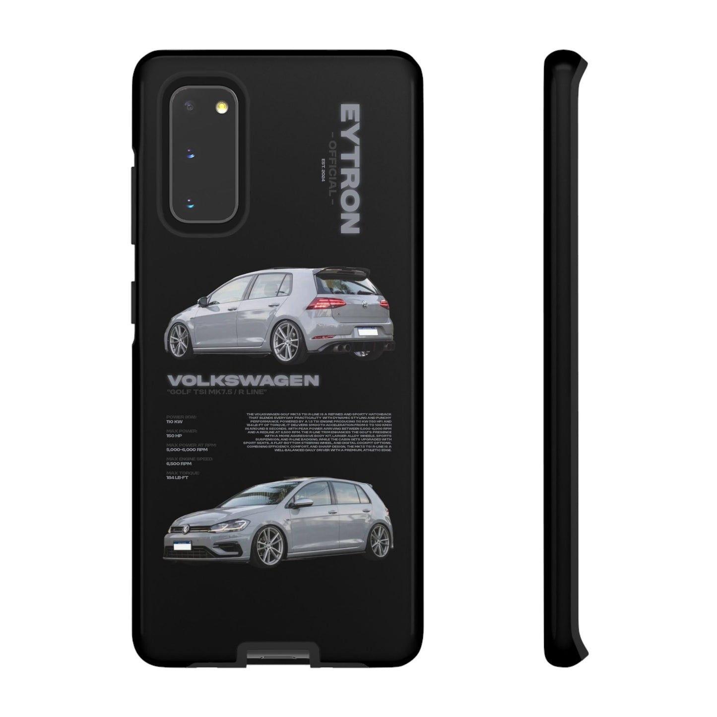 "Golf TSI MK7.5 / R Line" Sturdy Case