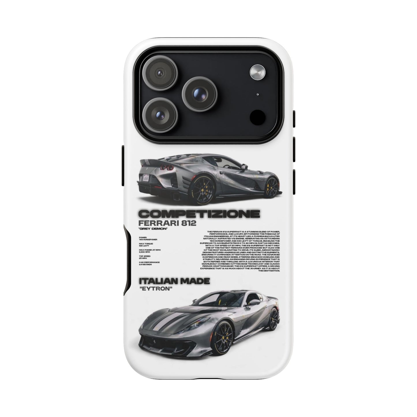 "Grey Demon" Sturdy Case