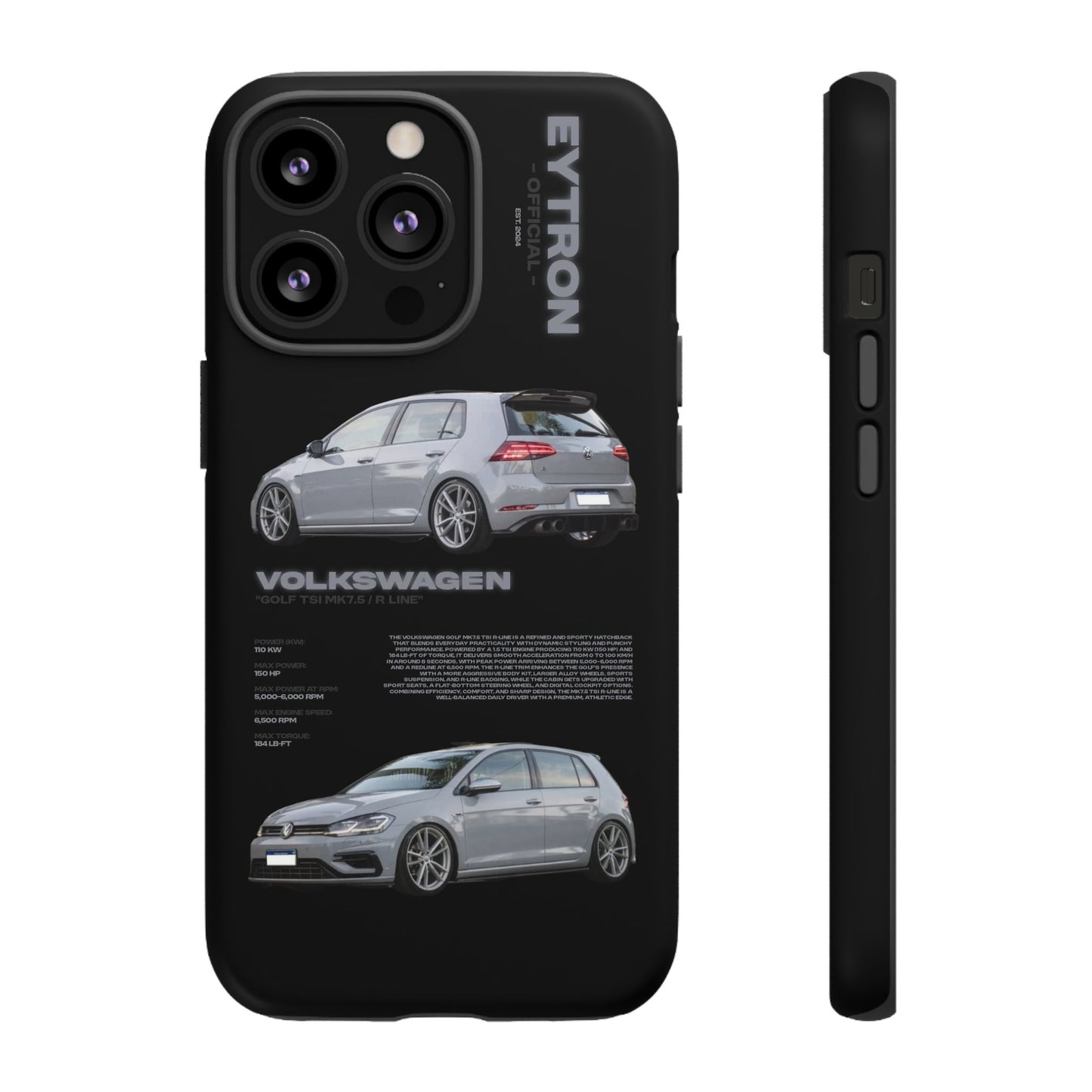 "Golf TSI MK7.5 / R Line" Sturdy Case