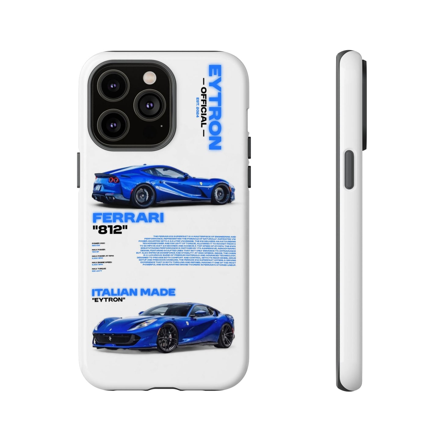 "Blue Thunder" Sturdy Case