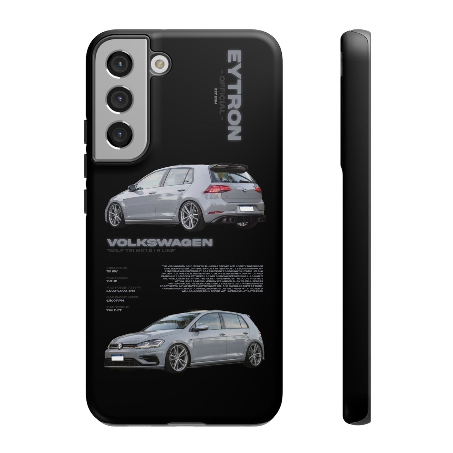 "Golf TSI MK7.5 / R Line" Sturdy Case