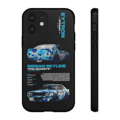 "Blue Camo Bape" Sturdy Case
