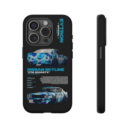 "Blue Camo Bape" Sturdy Case