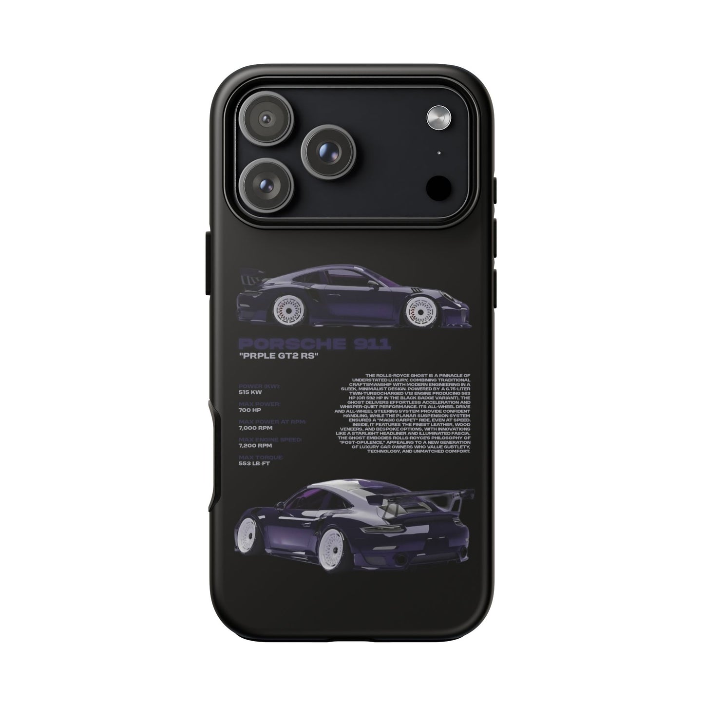 "PRPLE GT2 RS" Sturdy Case