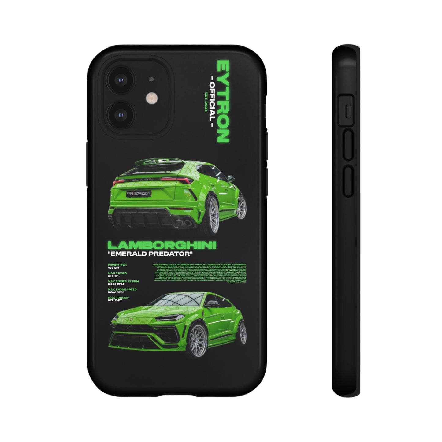 "Emerald Predator" Sturdy Case