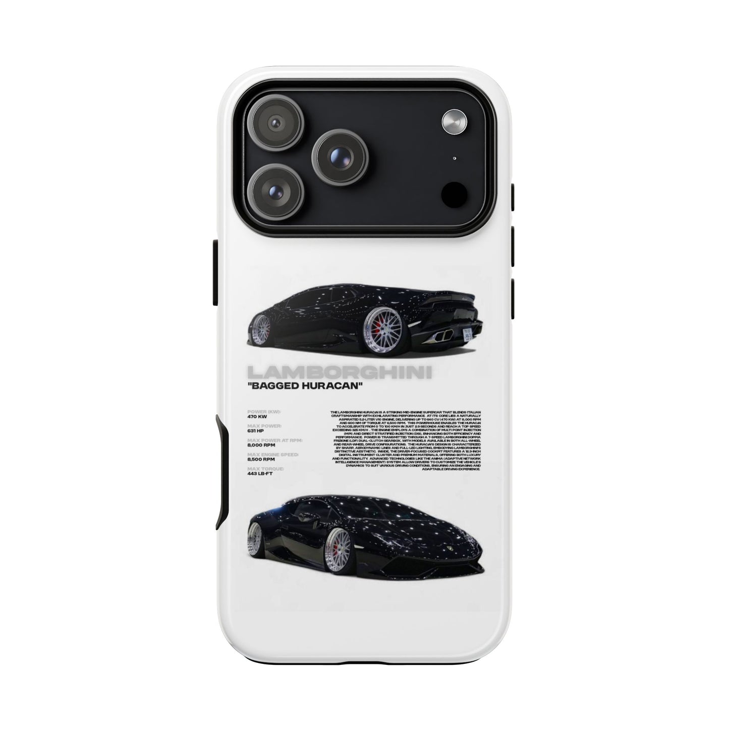 "Bagged Huracán" Sturdy Case