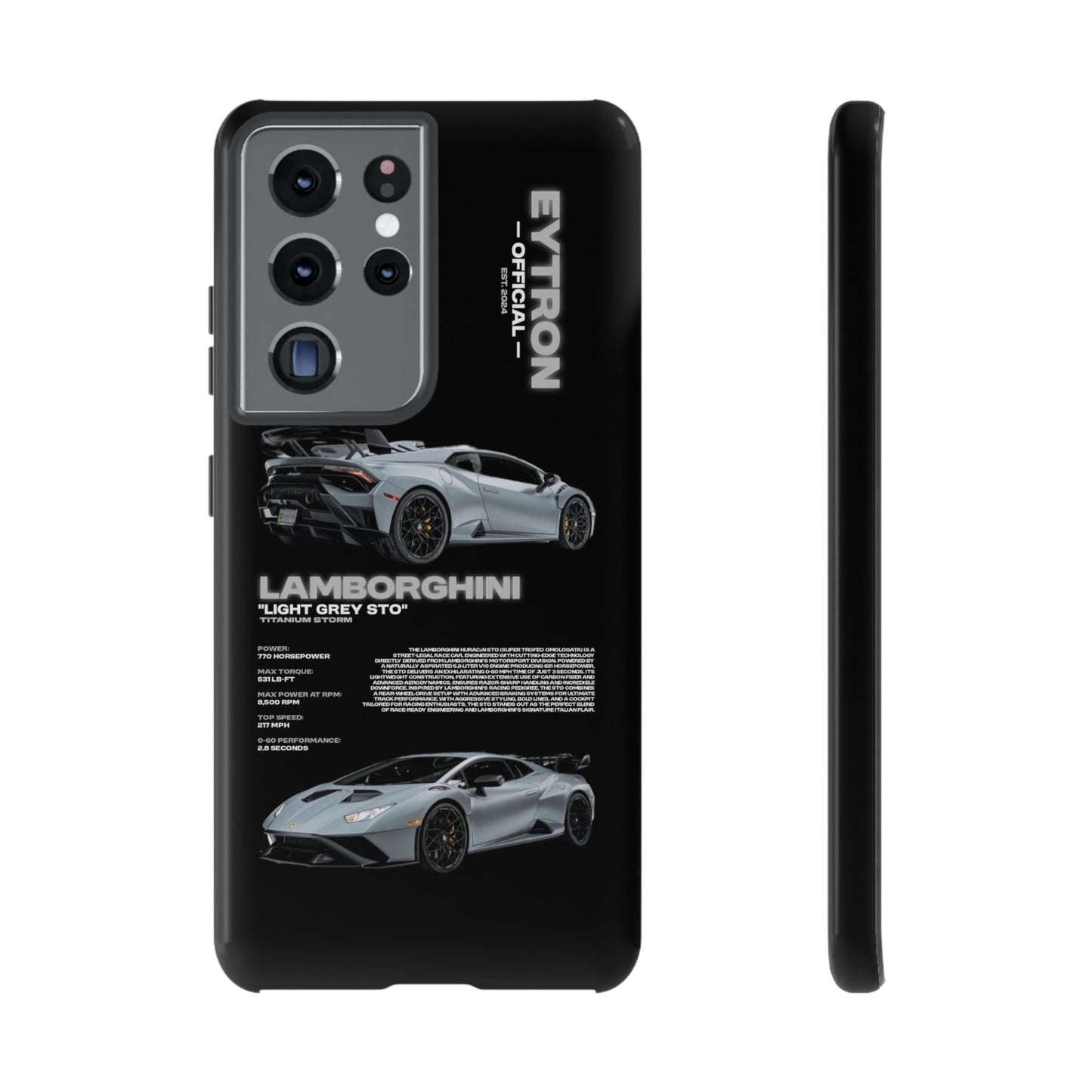 "Titanium Storm" Sturdy Case