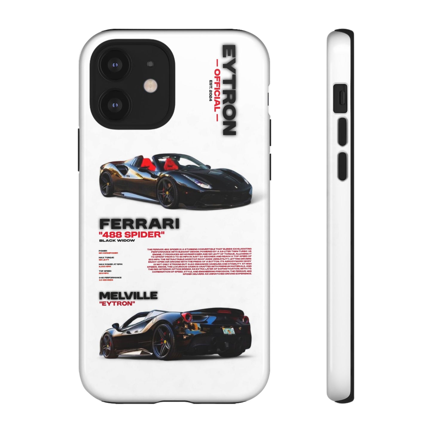 "Black Widow" Sturdy Case