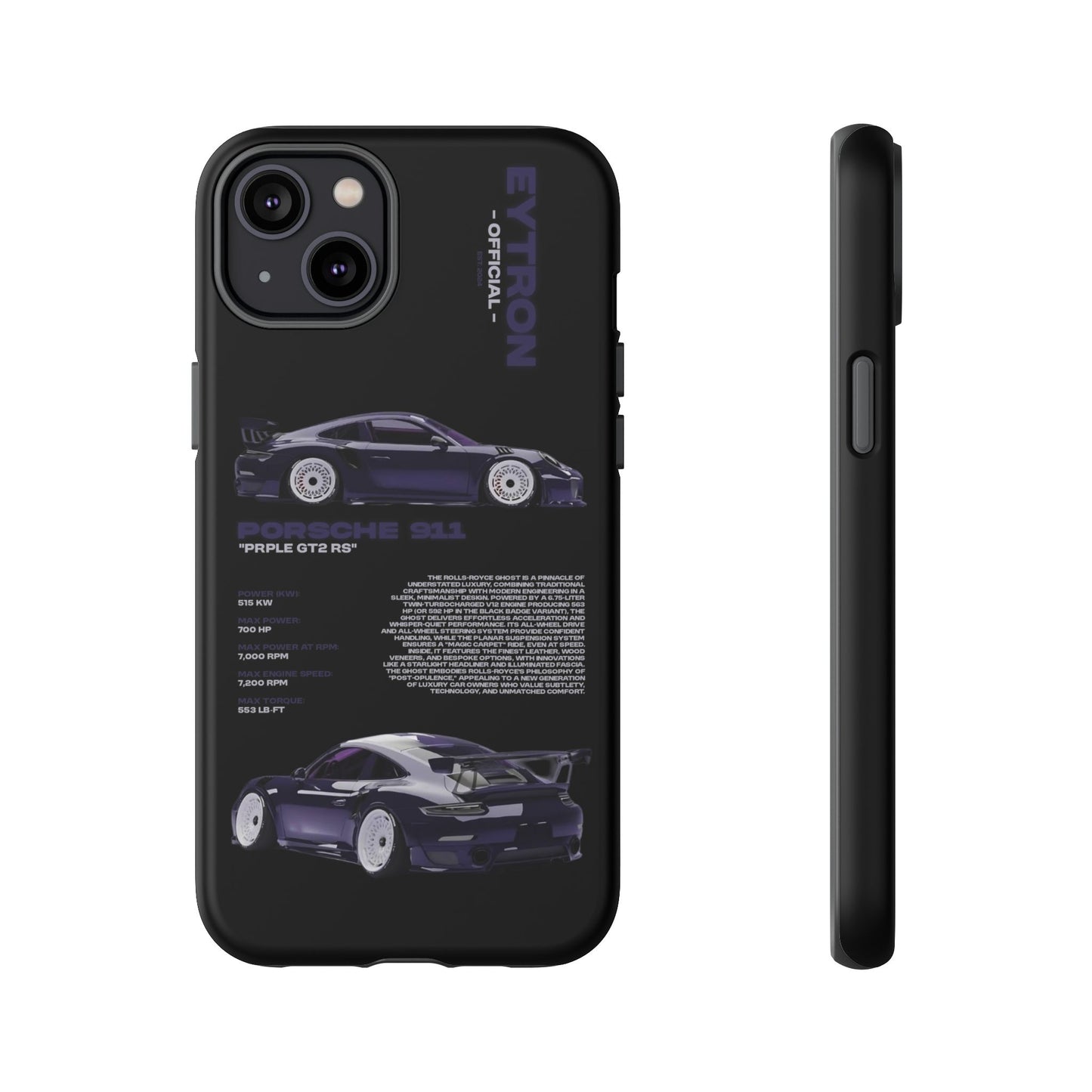 "PRPLE GT2 RS" Sturdy Case