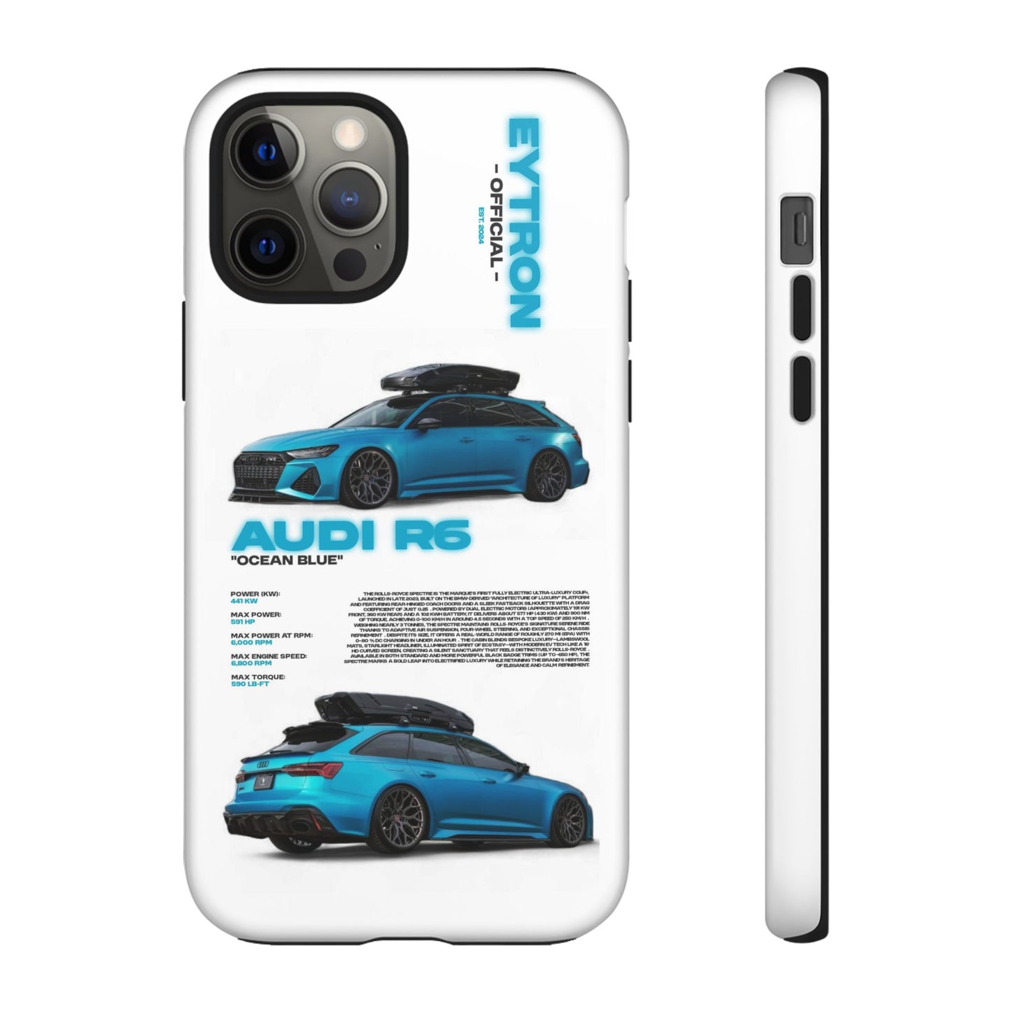 "Ocean Blue R6" Sturdy Case