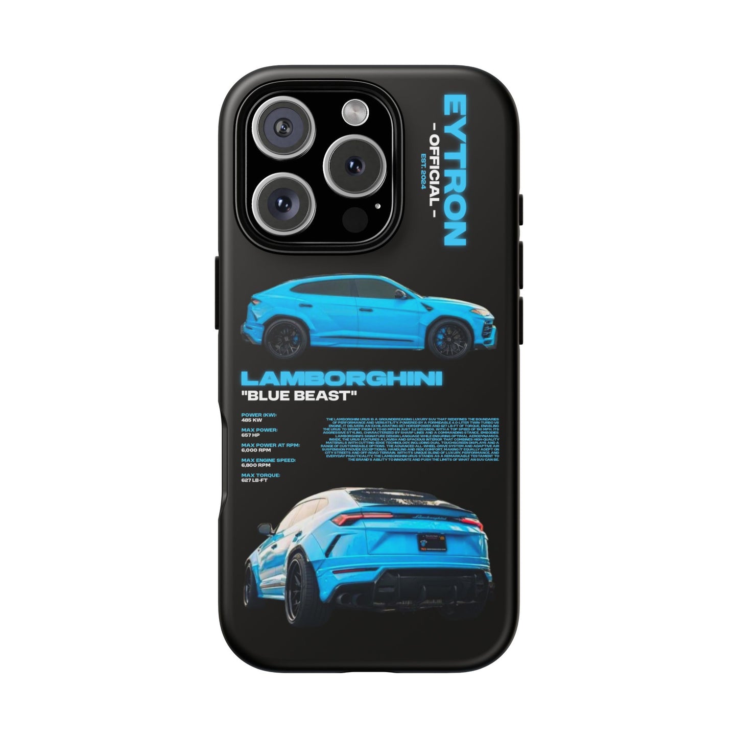 "Blue Beast" Sturdy Case