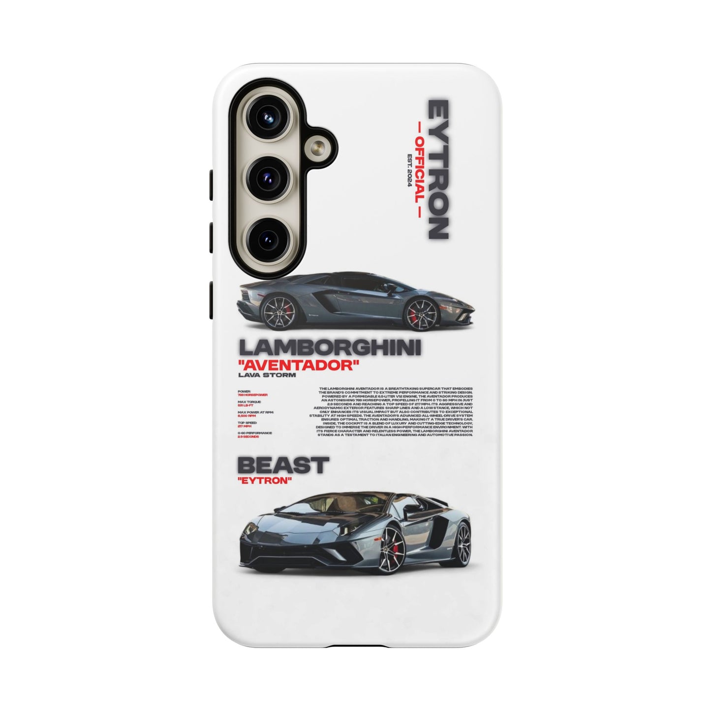 "Lava Storm" Sturdy Case