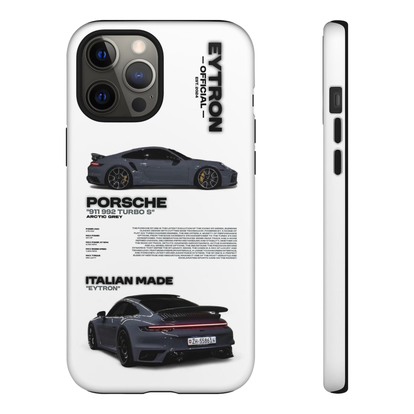 "Arctic Grey" Sturdy Case