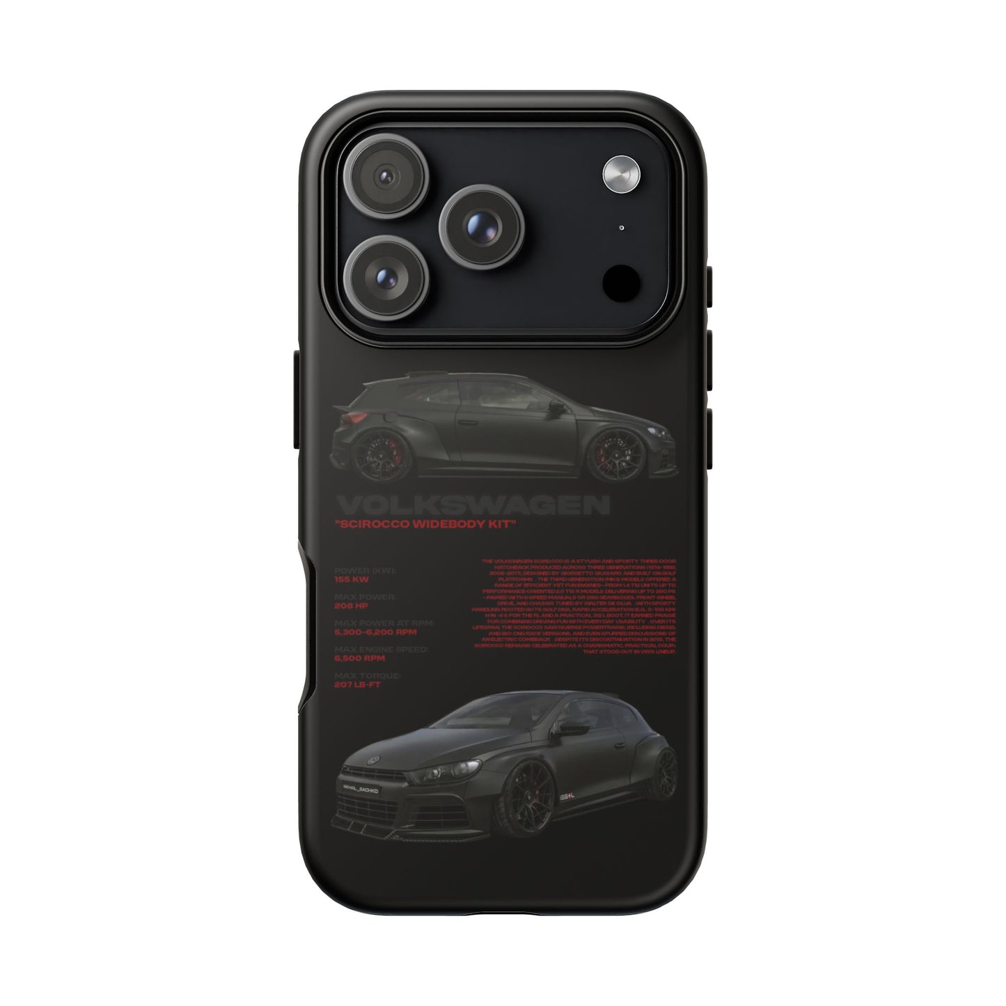 "Scirocco Widebody Kit" Sturdy Case