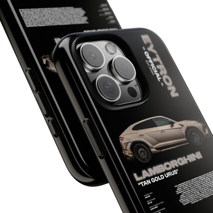 "Tan Gold Urus" Sturdy Case