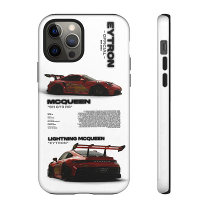"McQueen" White Tough Case