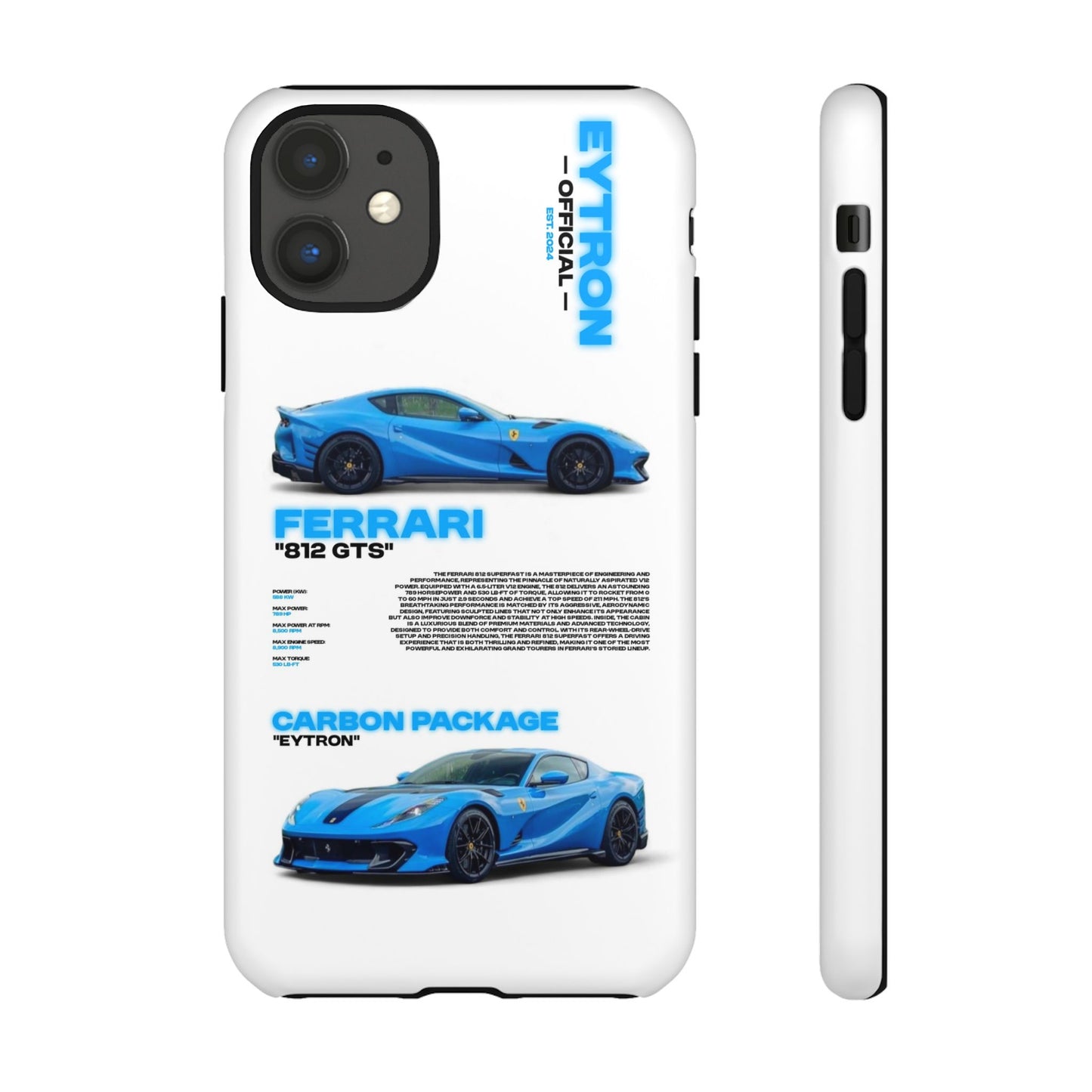 "Azure Bullet" Sturdy Case