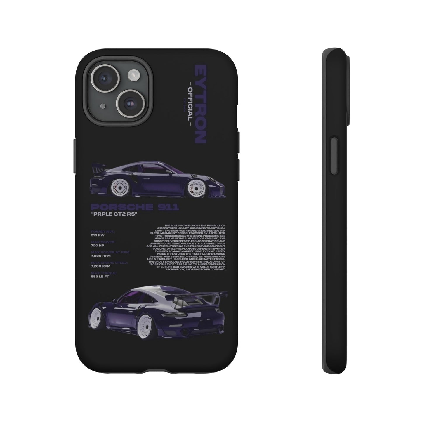 "PRPLE GT2 RS" Sturdy Case