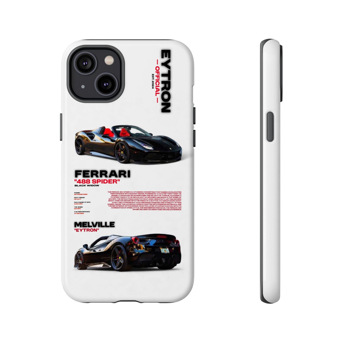 "Black Widow" Sturdy Case