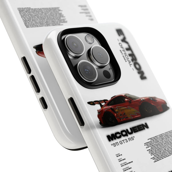 "McQueen" White Tough Case