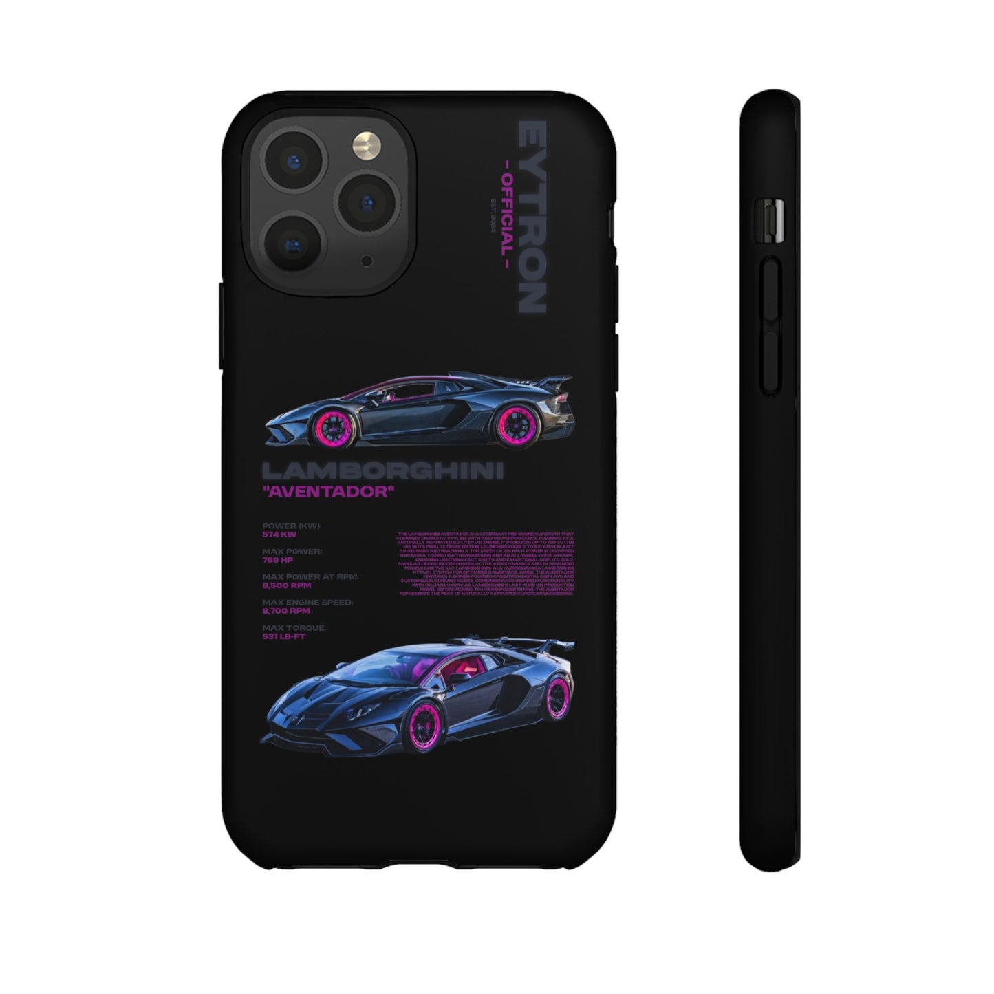 "Strad's Lambo" Sturdy Case