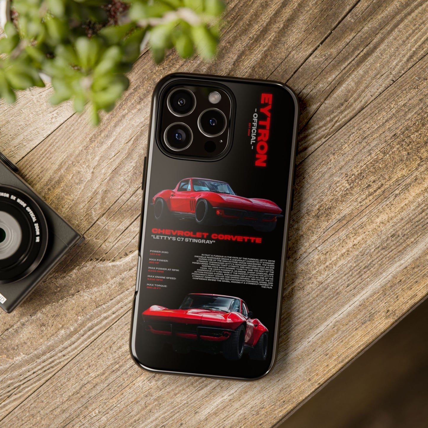 "Letty's C7 Stingray" Sturdy Case