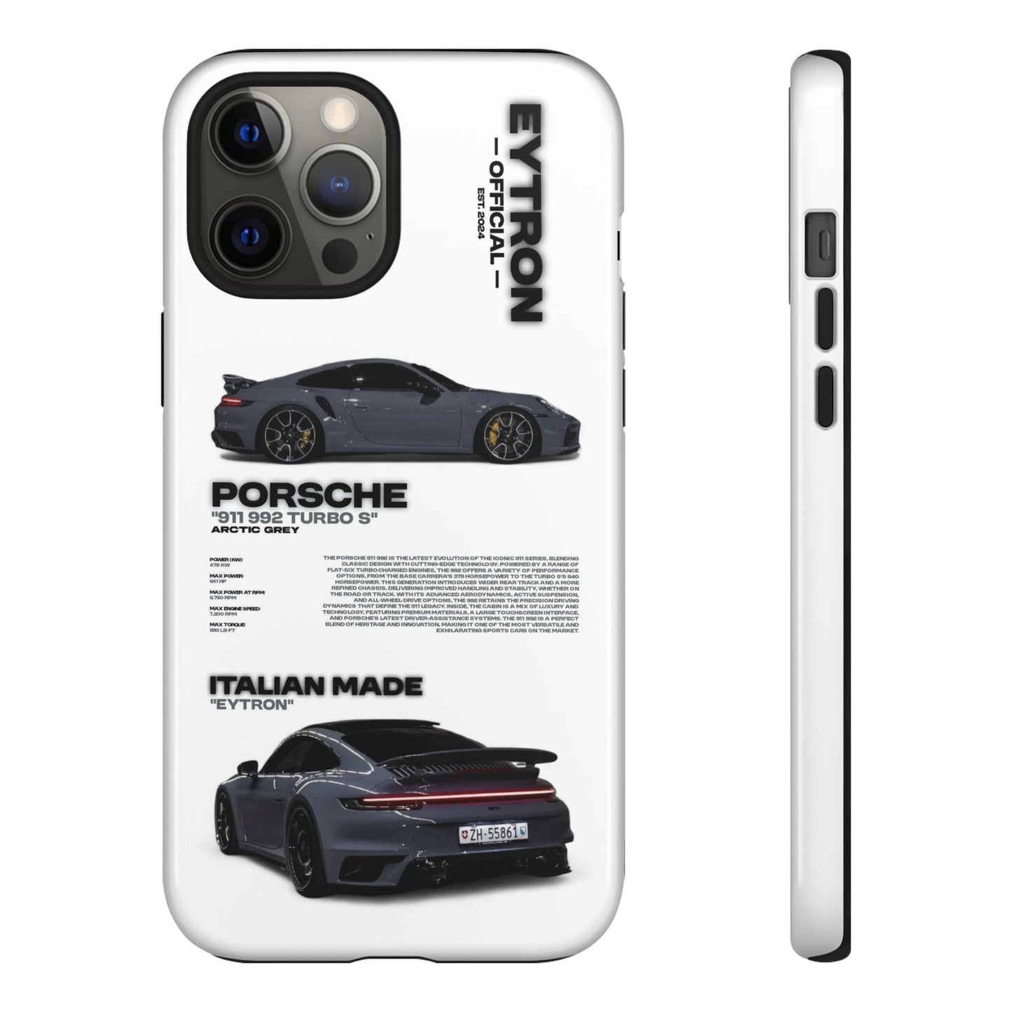 "Arctic Grey" Sturdy Case
