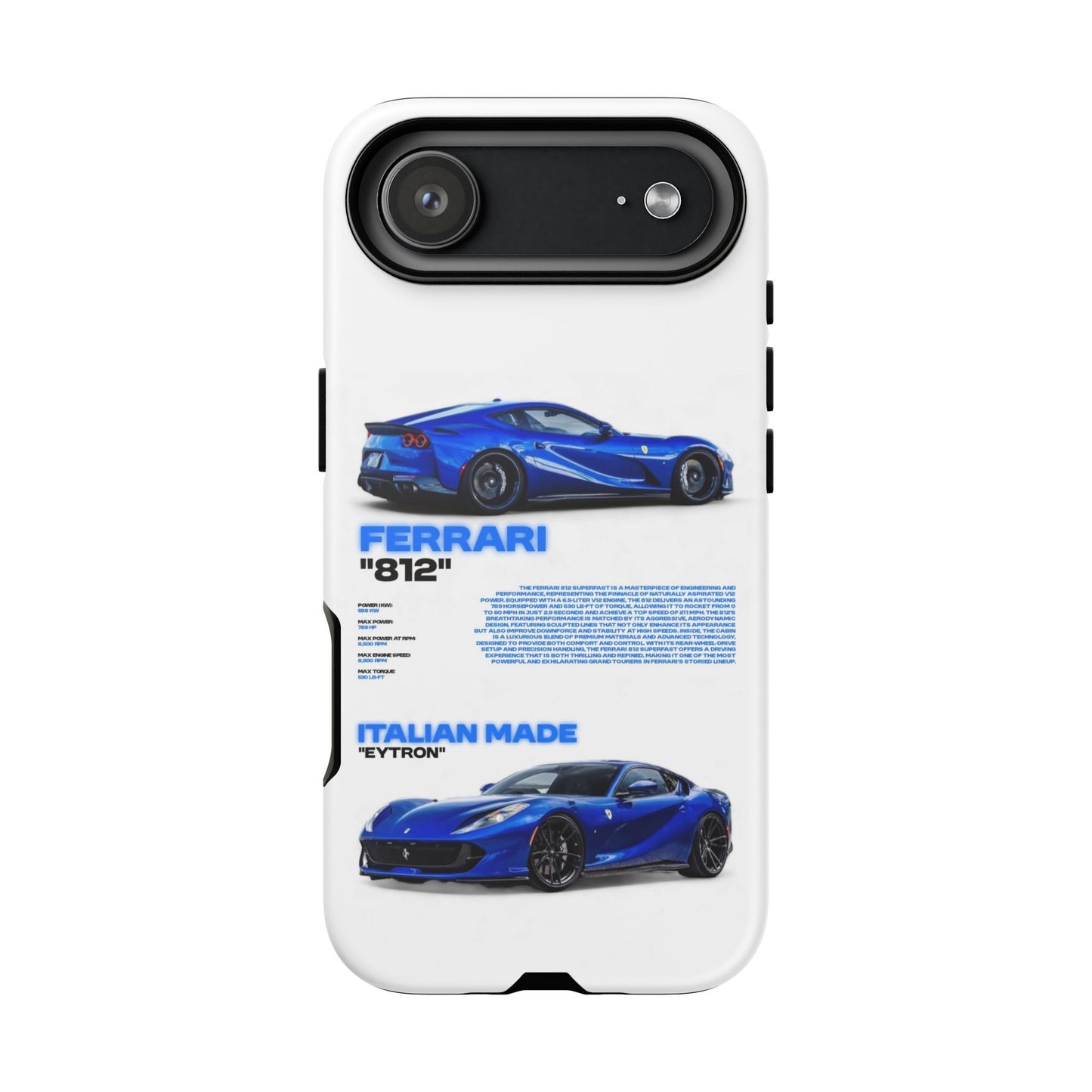"Blue Thunder" Sturdy Case