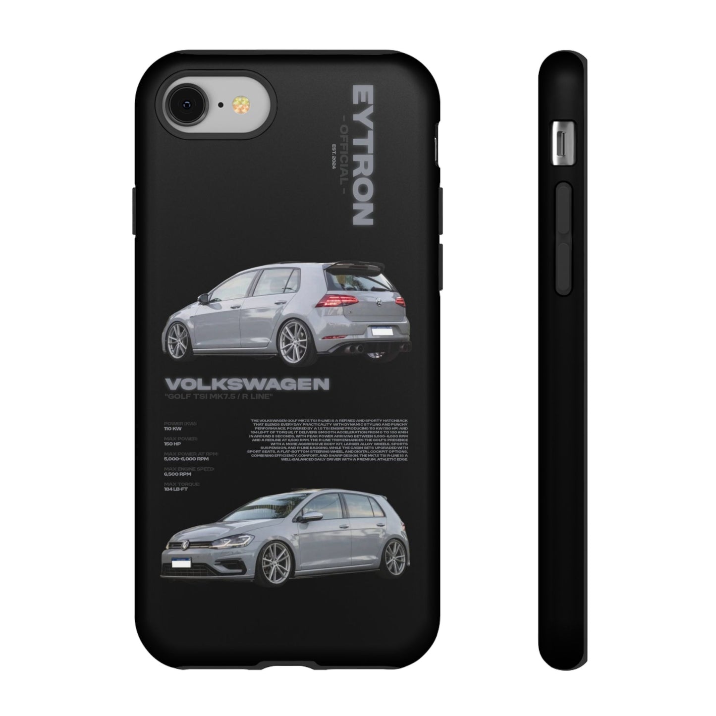 "Golf TSI MK7.5 / R Line" Sturdy Case