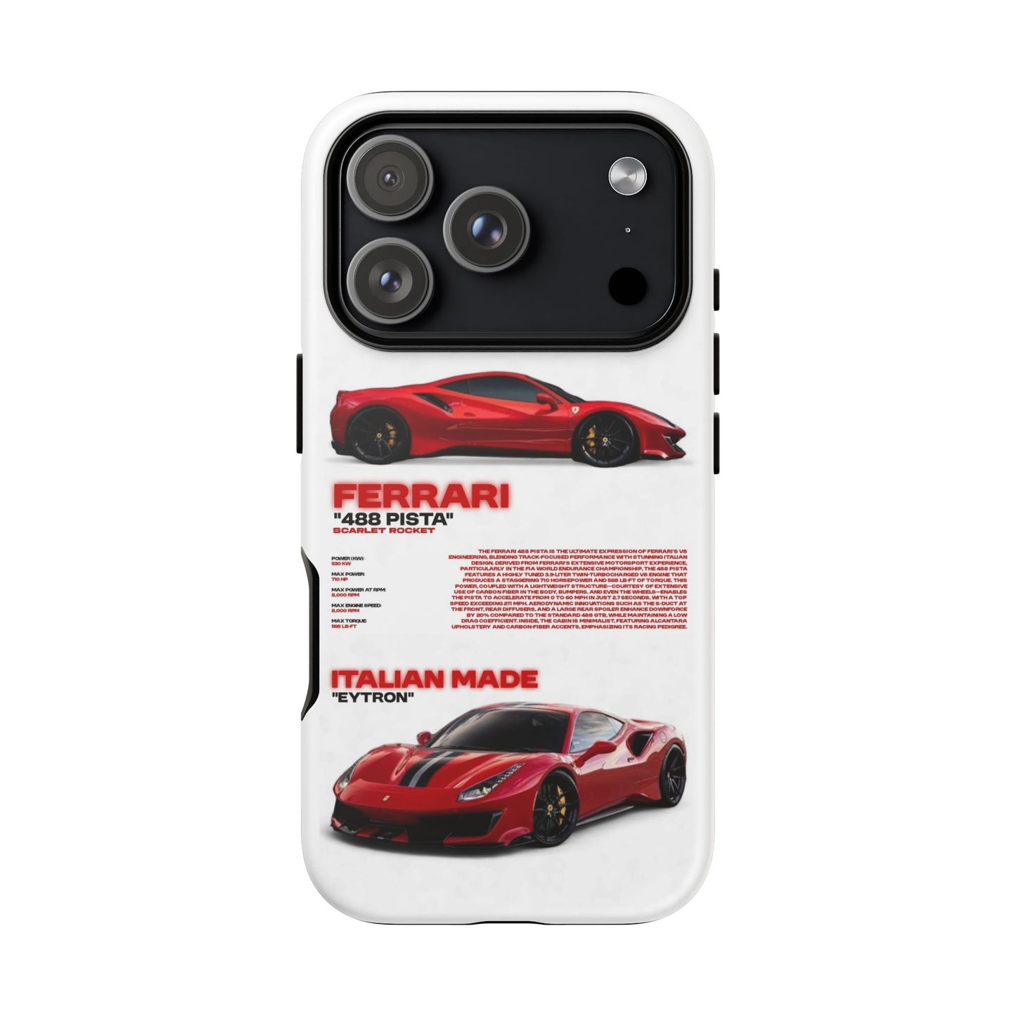 "Scarlet Rocket" Sturdy Case