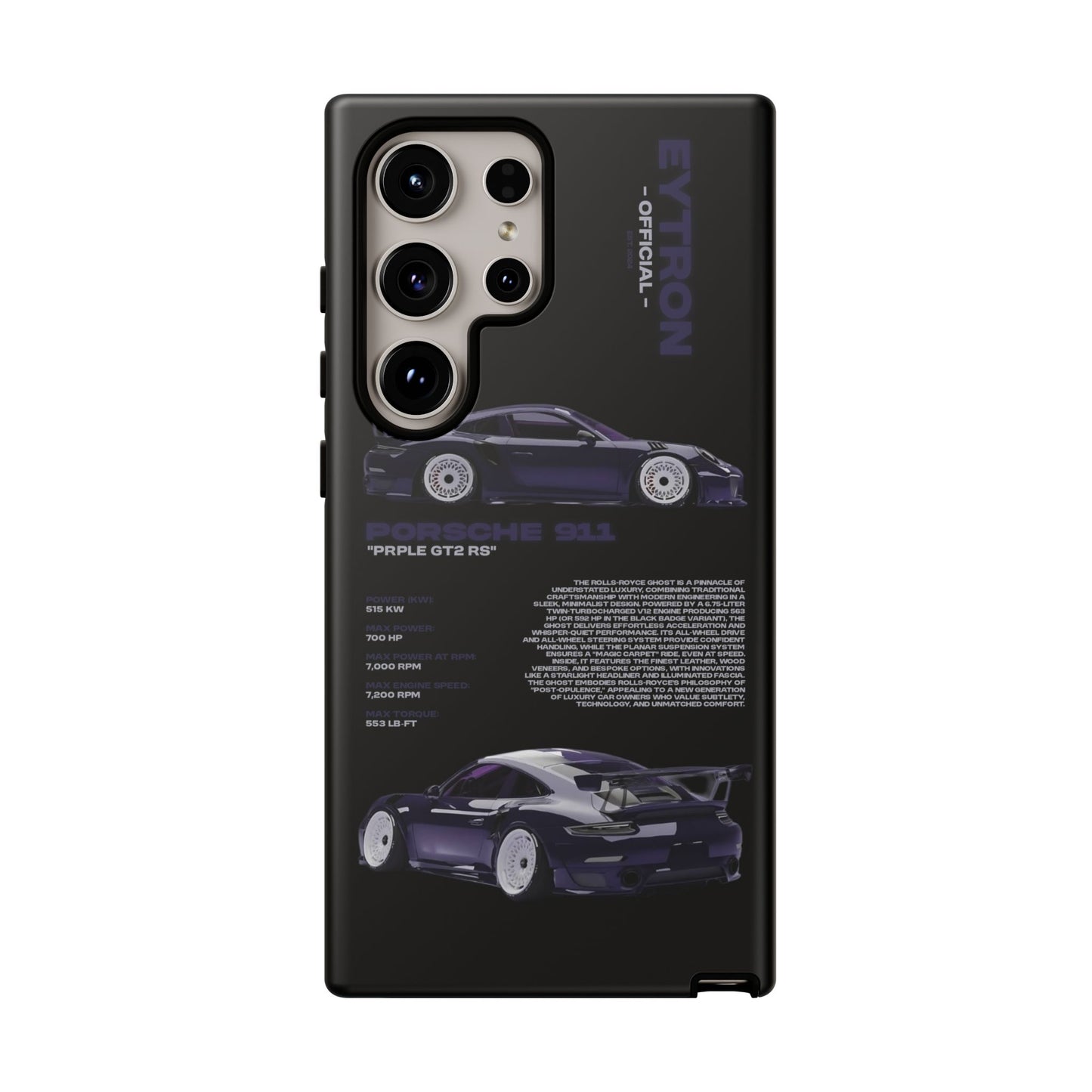 "PRPLE GT2 RS" Sturdy Case