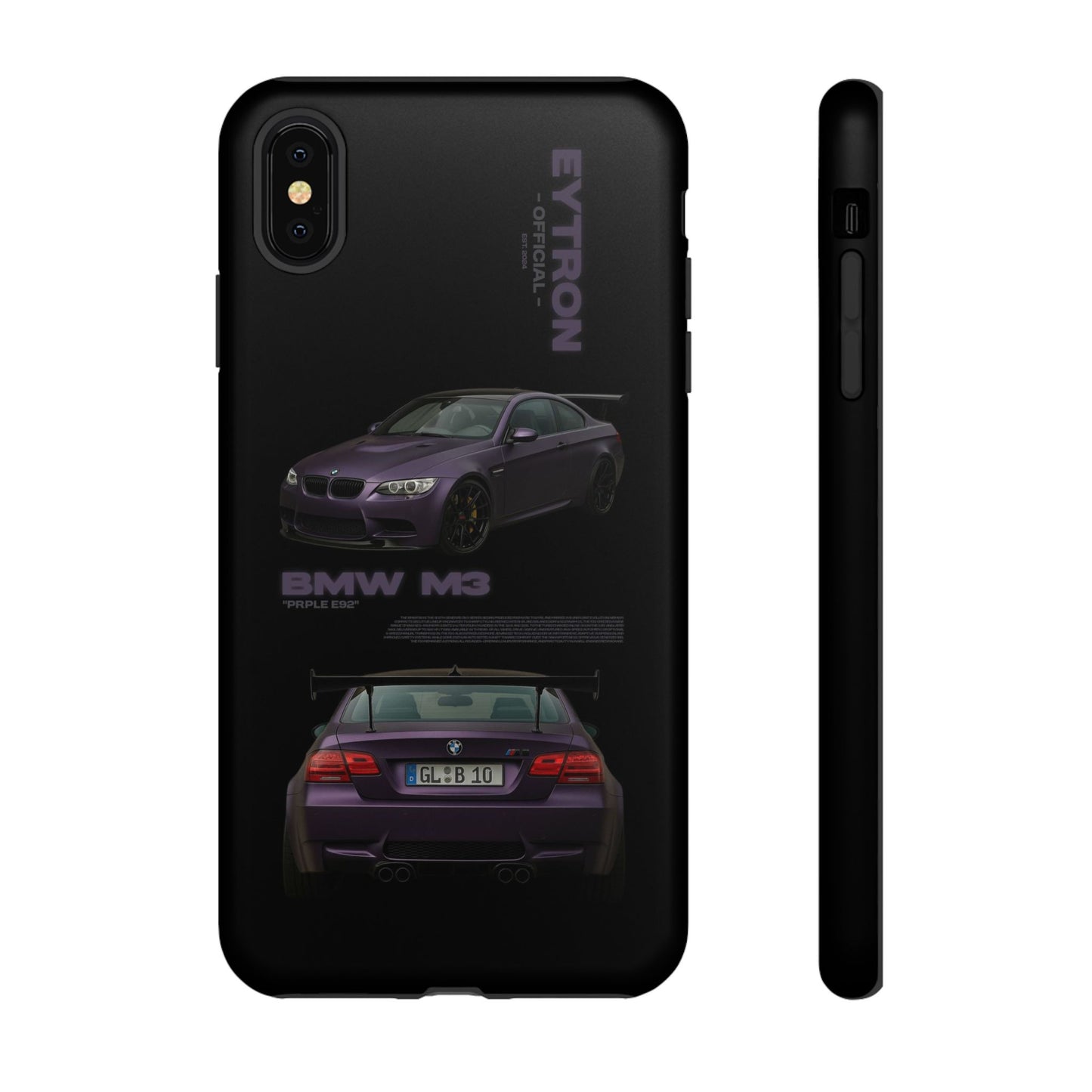 "PRPLE E92" Sturdy Case