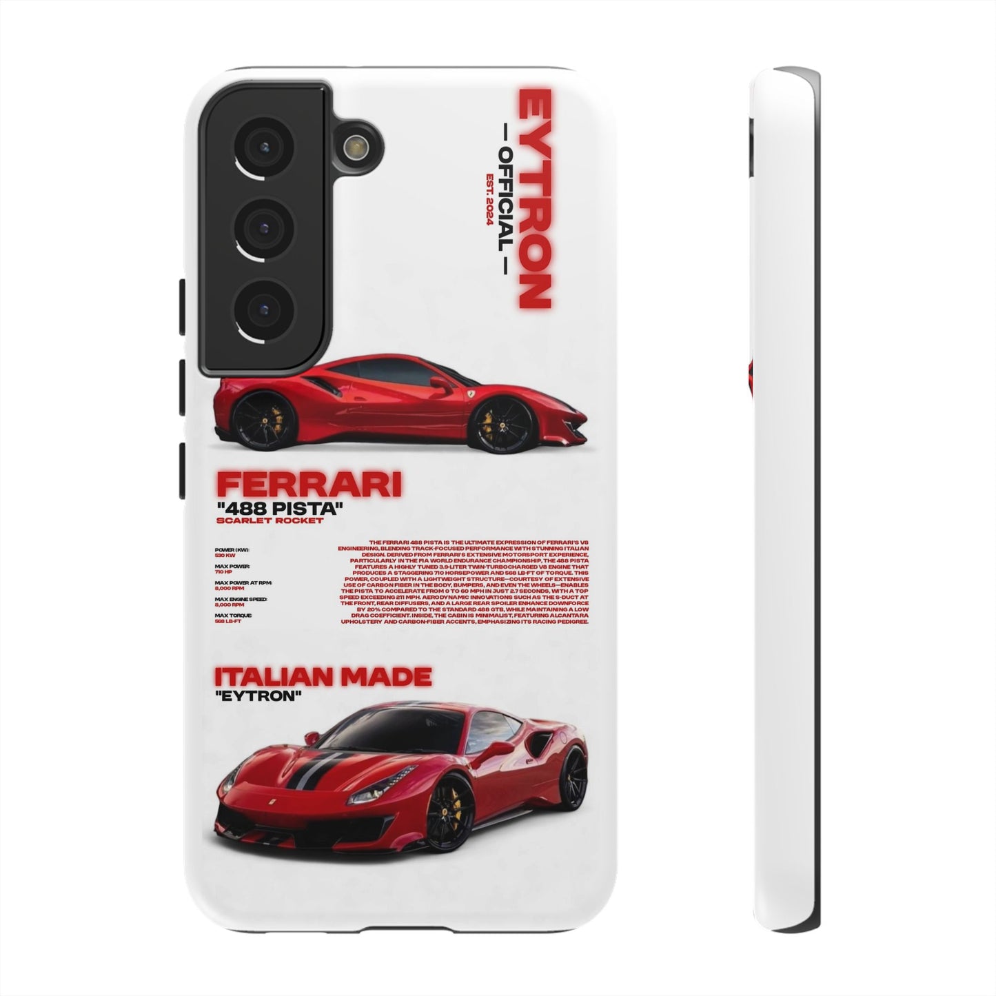 "Scarlet Rocket" Sturdy Case