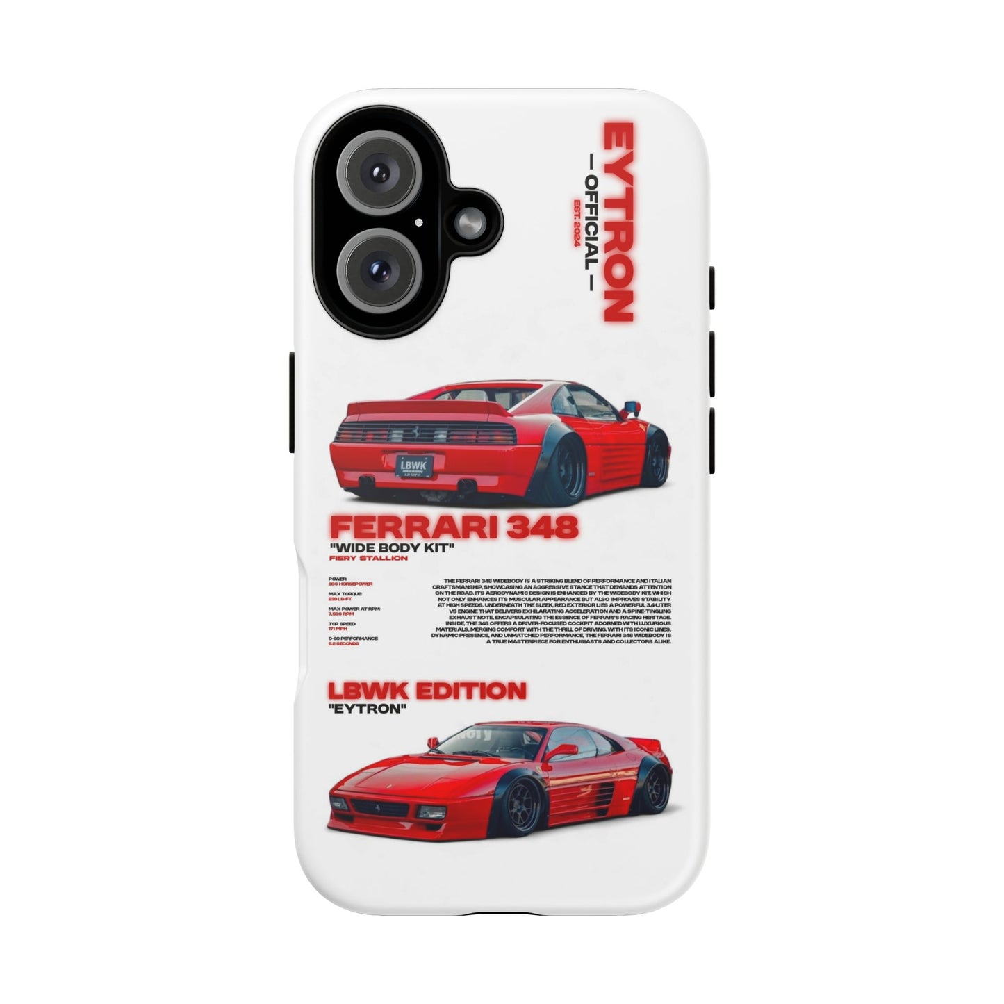 "Fiery Stallion" Sturdy Case