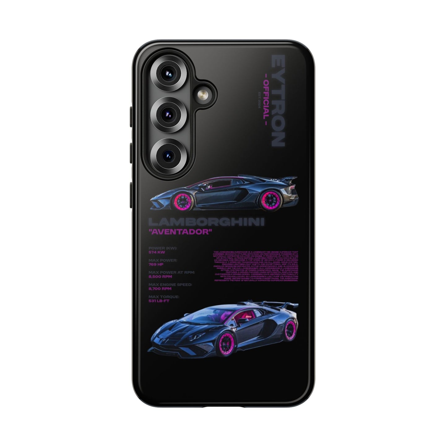 "Strad's Lambo" Sturdy Case